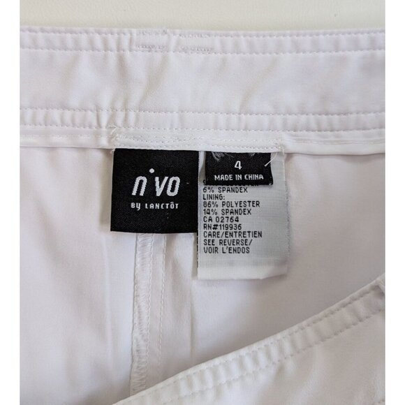 NVO By Lanctot Women's Golf Skort Size 4 White - Picture 3 of 7
